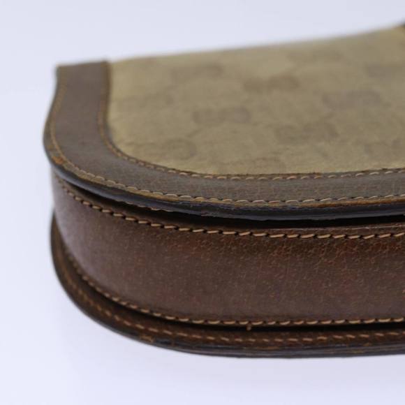 GUCCI GG Canvas Web Sherry Line Clutch Bag Beige Red Green Auth fm3664 - Picture 16 of 16